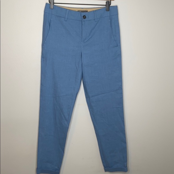 Vince Pants - Vince linen blend ankle pants - 2